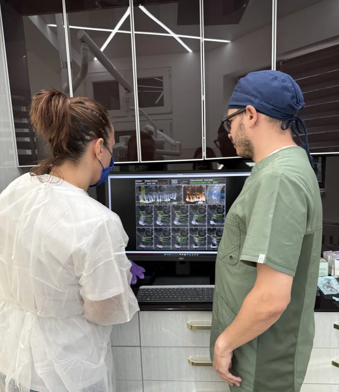 Planificare digitală a tratamentului cu implanturi pe baza scanării CBCT la Cris Smile Studio